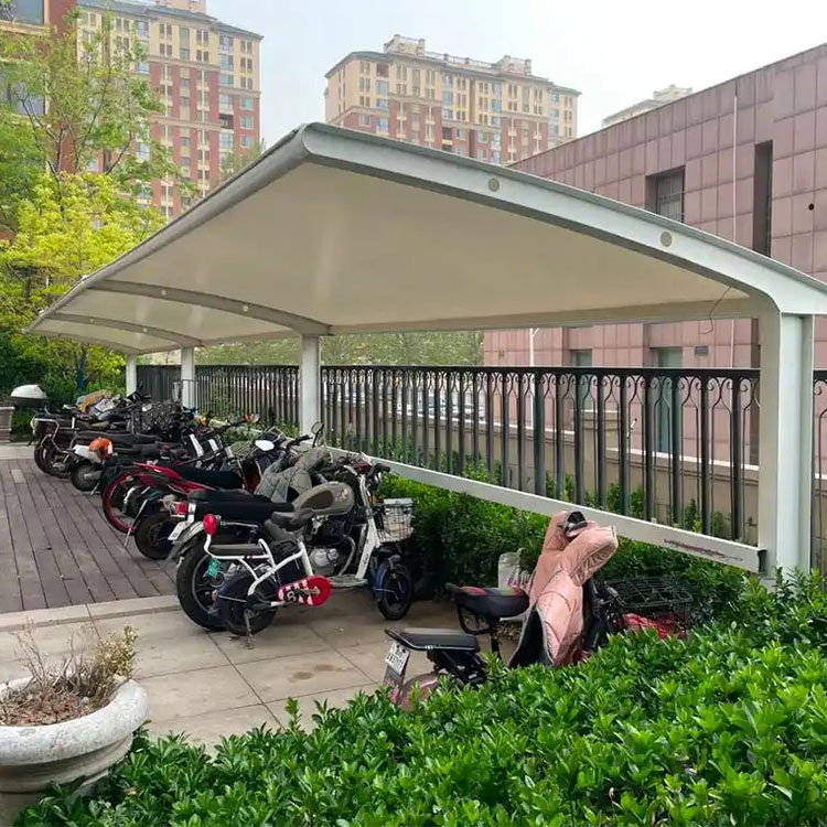 遂昌县膜结构电动车棚